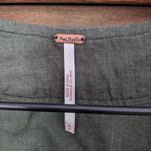 Free People Linen Top - Picture 4 of 4